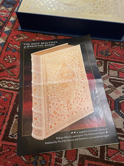 Kelmscott Press : The Works of Geoffrey Chaucer : Folio Society : William Morris