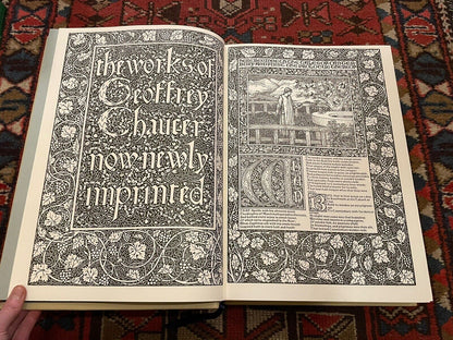 Kelmscott Press : The Works of Geoffrey Chaucer : Folio Society : William Morris