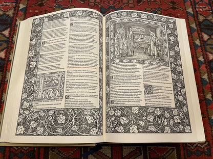 Kelmscott Press : The Works of Geoffrey Chaucer : Folio Society : William Morris