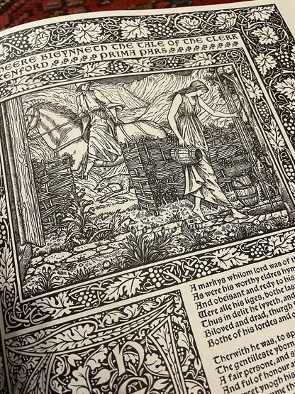 Kelmscott Press : The Works of Geoffrey Chaucer : Folio Society : William Morris