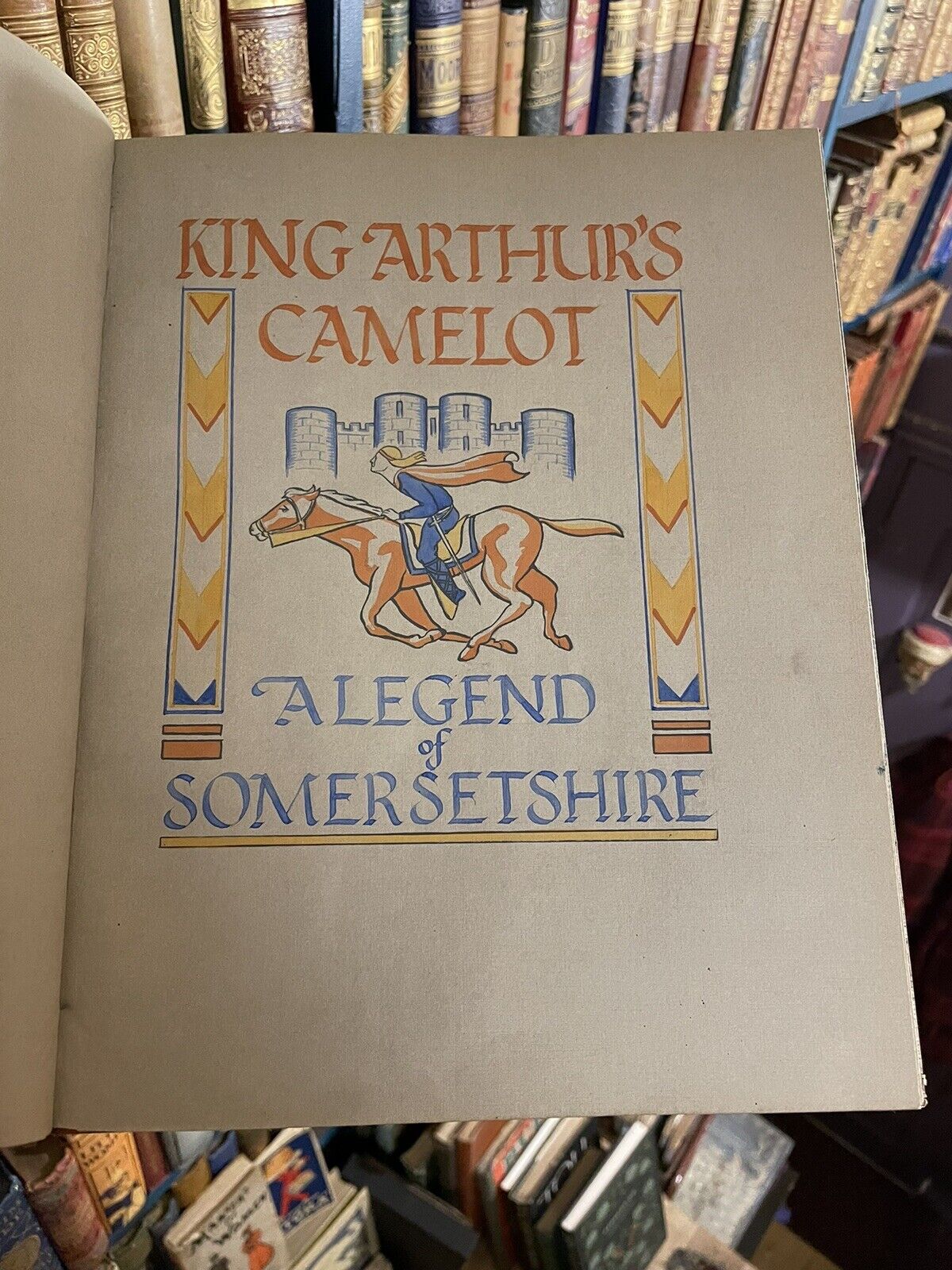 King Arthur's Camelot : Handmade & Hand-Drawn Manuscript : Legends