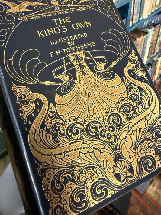 Captain Marryat : The King’s Own : Signed Binding A A Turbayne : Macmillan 1896