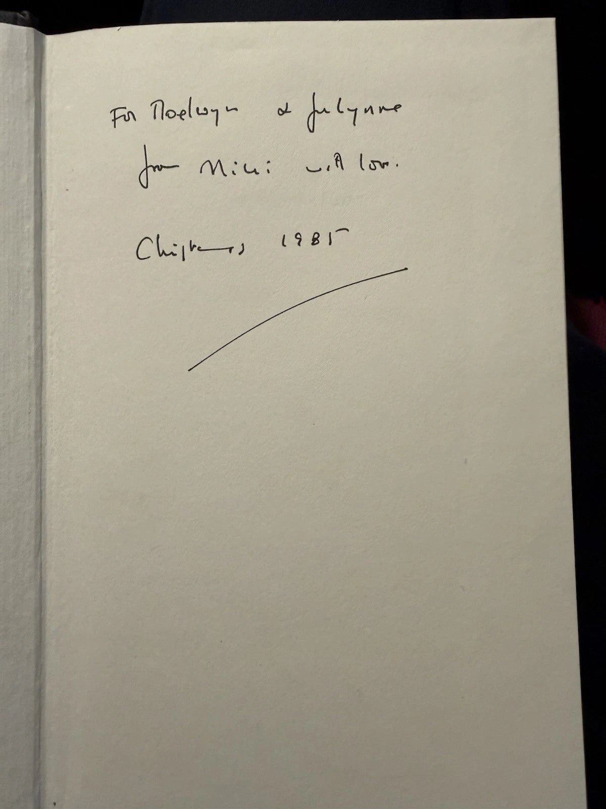 1985 My Kleinian Home : Nini Herman : Signed by Author