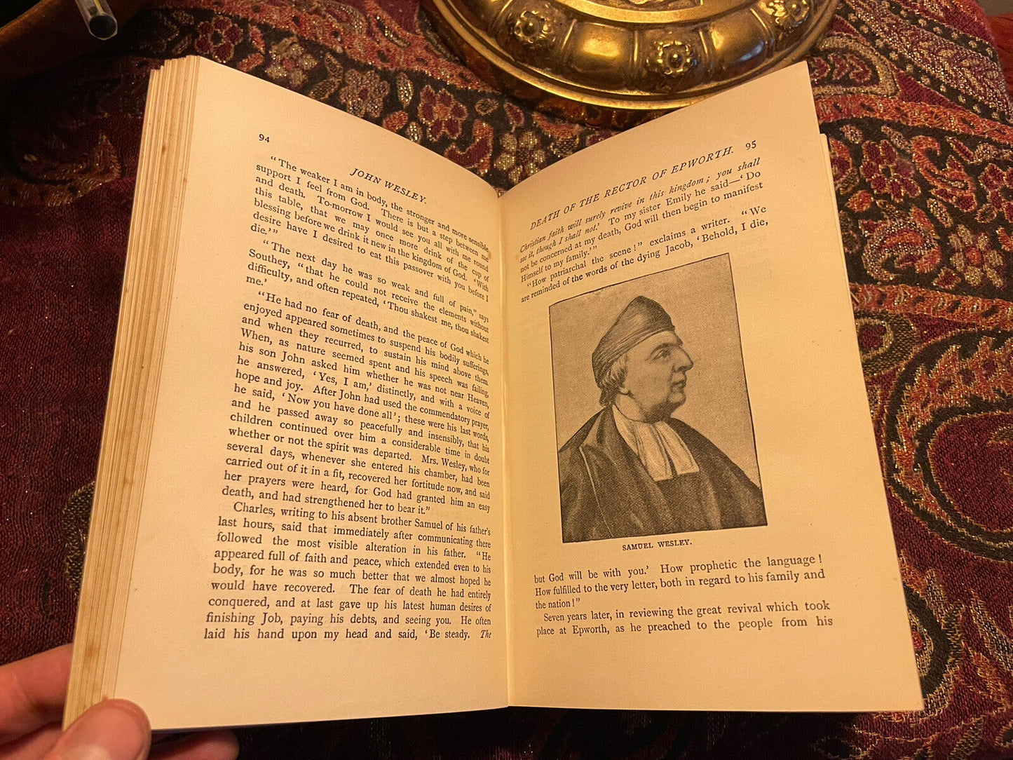 The Life of John Wesley : Edith C Kenyon : Walter Scott, London c1890