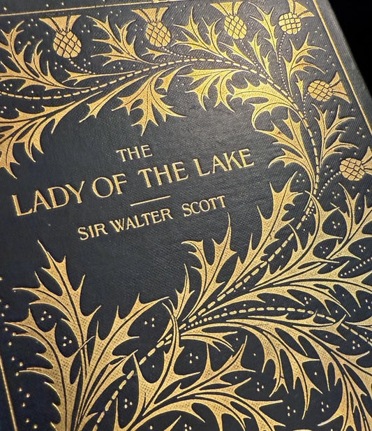 Sir Walter Scott : The Lady of the Lake : Stunning Turbayne Binding 1891