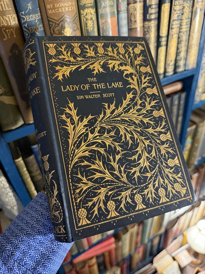Sir Walter Scott : The Lady of the Lake : Stunning Turbayne Binding 1891