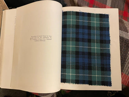 McKechnie CLAN LAMONT 1235-1935 : Tartan Sample SCOTLAND FAMILY HISTORY Scottish