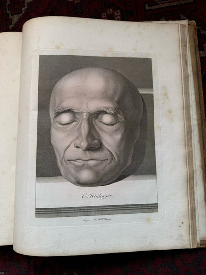 1789 Lavater's Essays on Physiognomy (3 Vols) Psuedo Science : 800+ Engravings