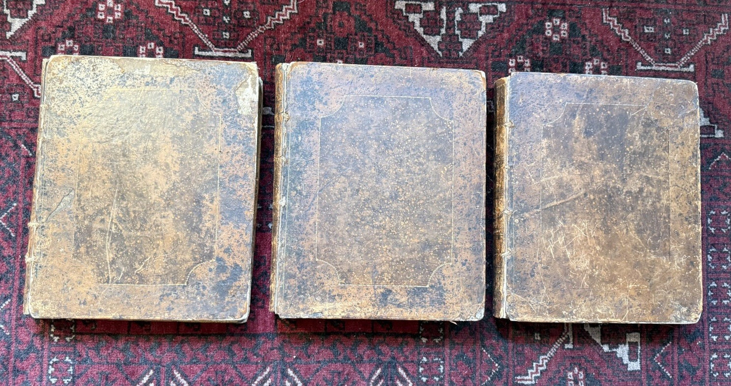 1789 Lavater's Essays on Physiognomy (3 Vols) Psuedo Science : 800+ Engravings