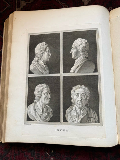 1789 Lavater's Essays on Physiognomy (3 Vols) Psuedo Science : 800+ Engravings