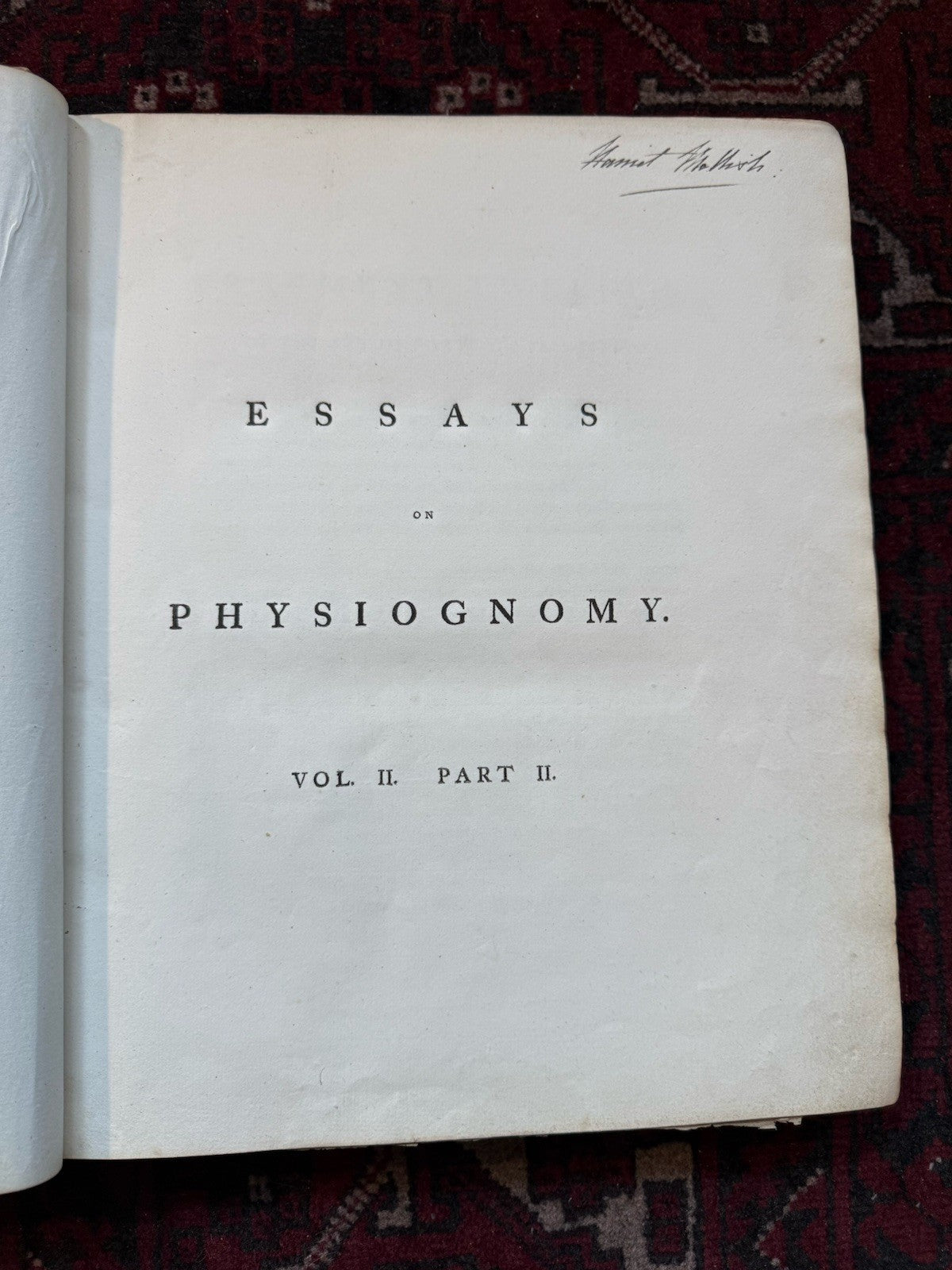 1789 Lavater's Essays on Physiognomy (3 Vols) Psuedo Science : 800+ Engravings
