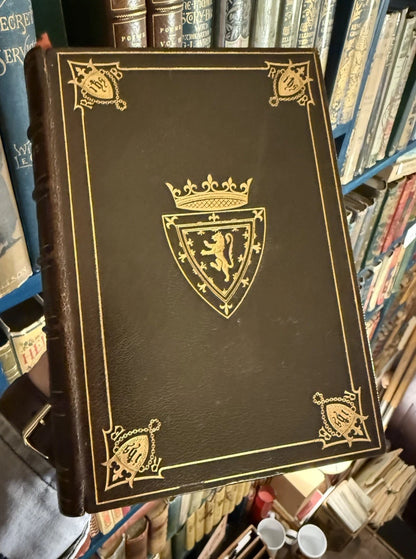 1879 Lays of the Scottish Cavaliers : Fine Binding by R & A Suttaby : Aytoun