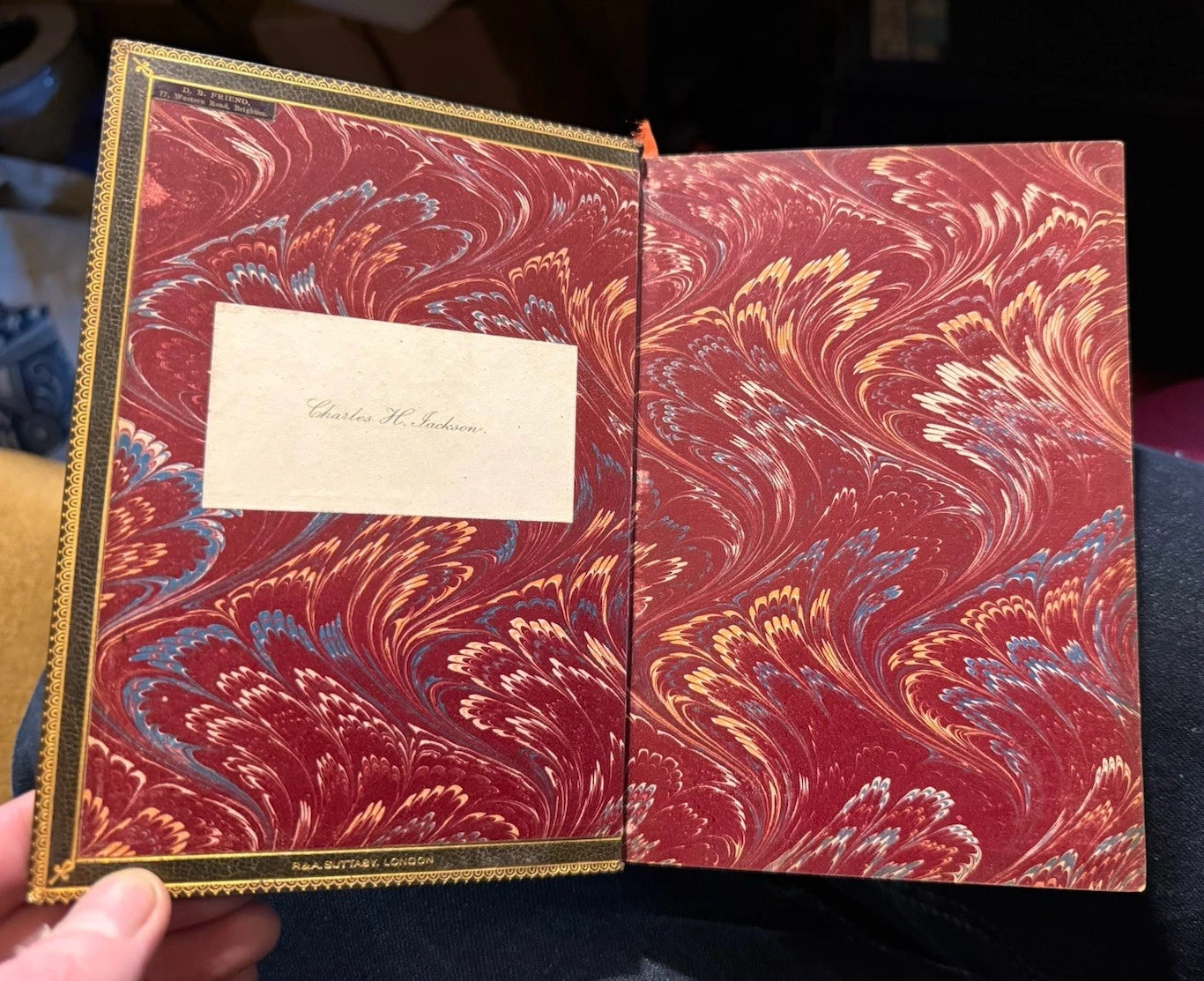1879 Lays of the Scottish Cavaliers : Fine Binding by R & A Suttaby : Aytoun