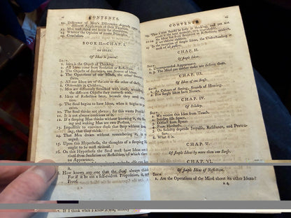 1793 John Locke : An Essay Concerning Human Understanding (3 Volumes)