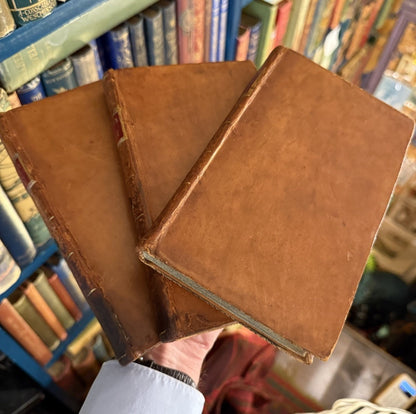 1793 John Locke : An Essay Concerning Human Understanding (3 Volumes)