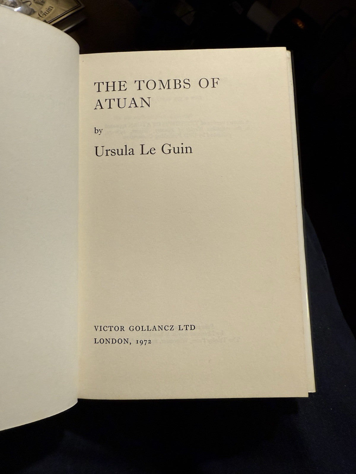 1971 Ursula K. Le Guin : The Earthsea Trilogy : 1st UK Editions / 1st Printings