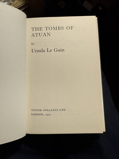 1971 Ursula K. Le Guin : The Earthsea Trilogy : 1st UK Editions / 1st Printings