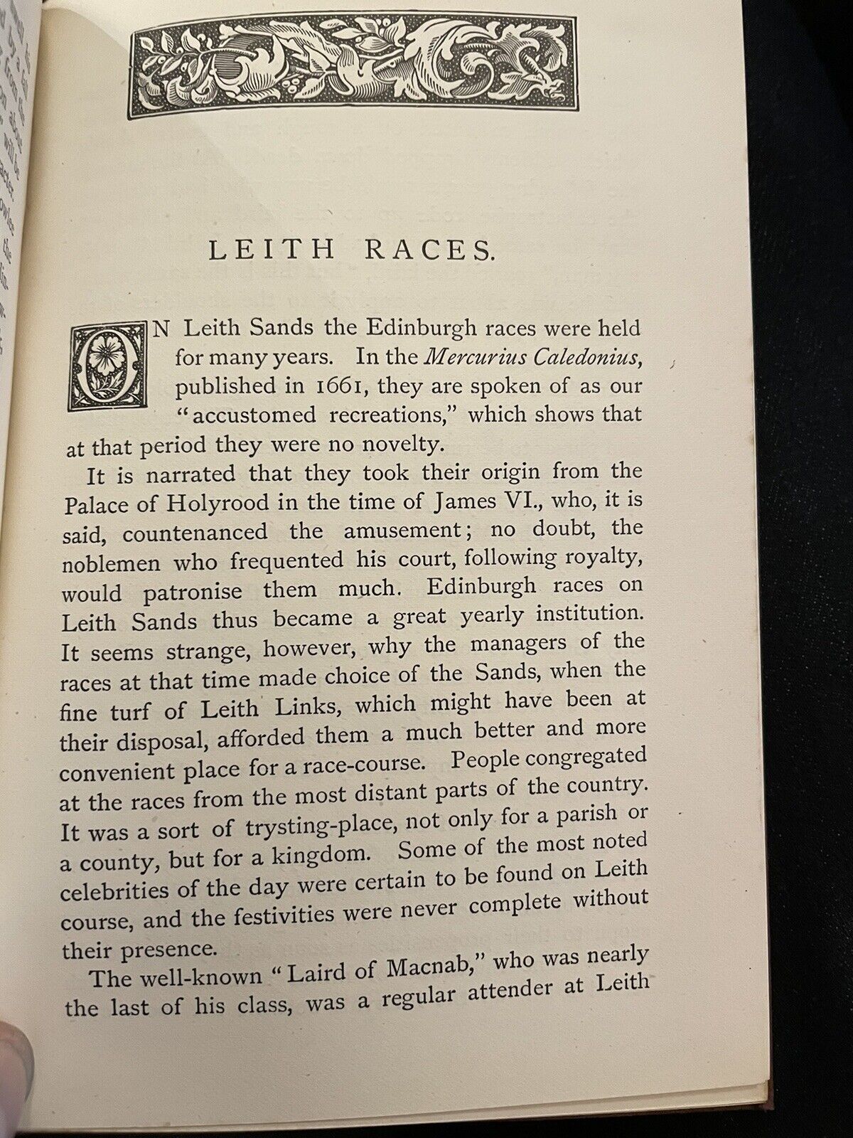 1888 Reminiscences of the Port and Town of Leith, Edinburgh : John Martine