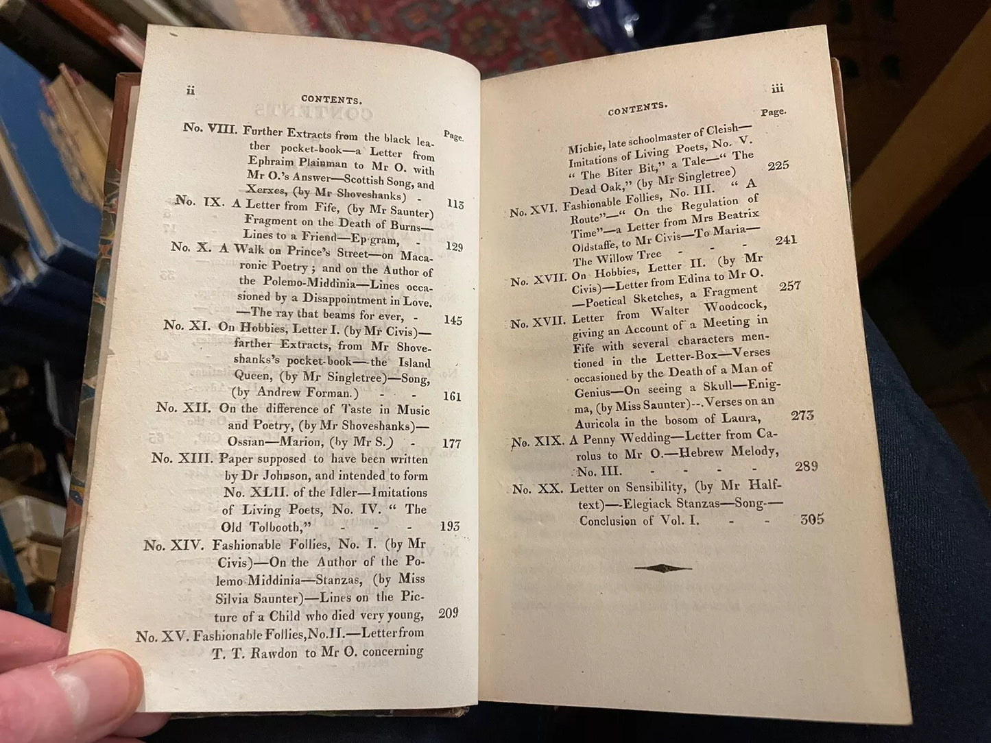 1818 The Letter-Box or Edinburgh Weekly Censor : Edited by Oliver Oldstaffe