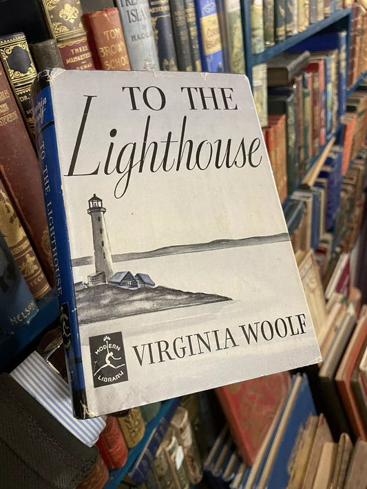 Virginia Woolf : To the Lighthouse : Modern Library Edition 1937 : Dust Jacket