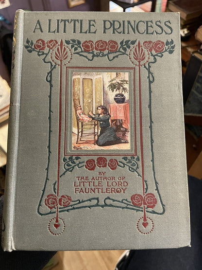 c1906 A Little Princess : Frances Hodgson Burnett : Arts & Crafts Binding