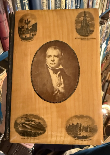Lady of the Lake : Sir Walter Scott : Mauchline Binding : Wooden Boards 1874