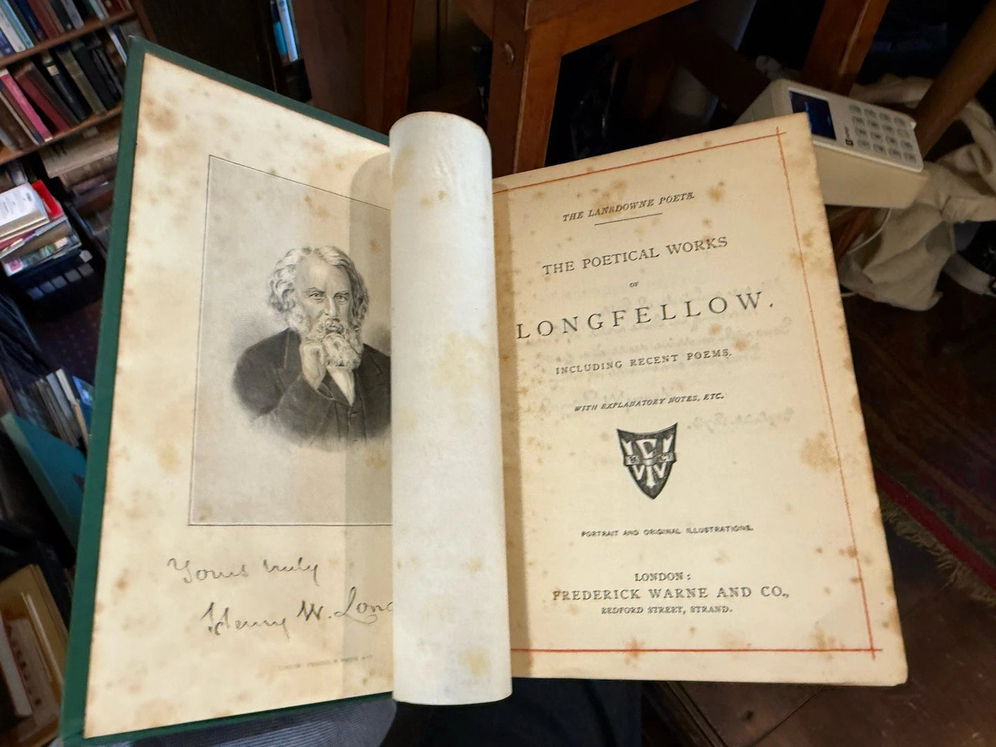1881 - The Poetical Works Of Longfellow