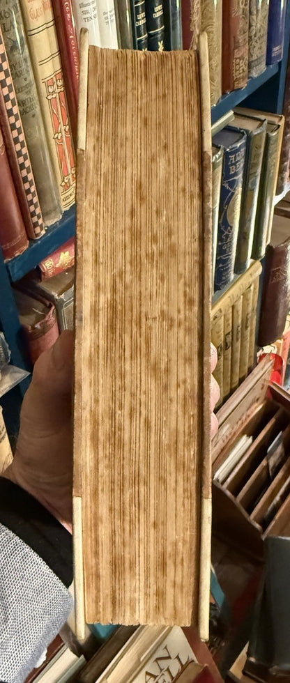 1901 Poetical Works of Henry Wadsworth Longfellow : Arts & Crafts Vellum Binding