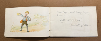 Kathleen Ainslie : Why was he late? : Castell Brothers Ltd c1905