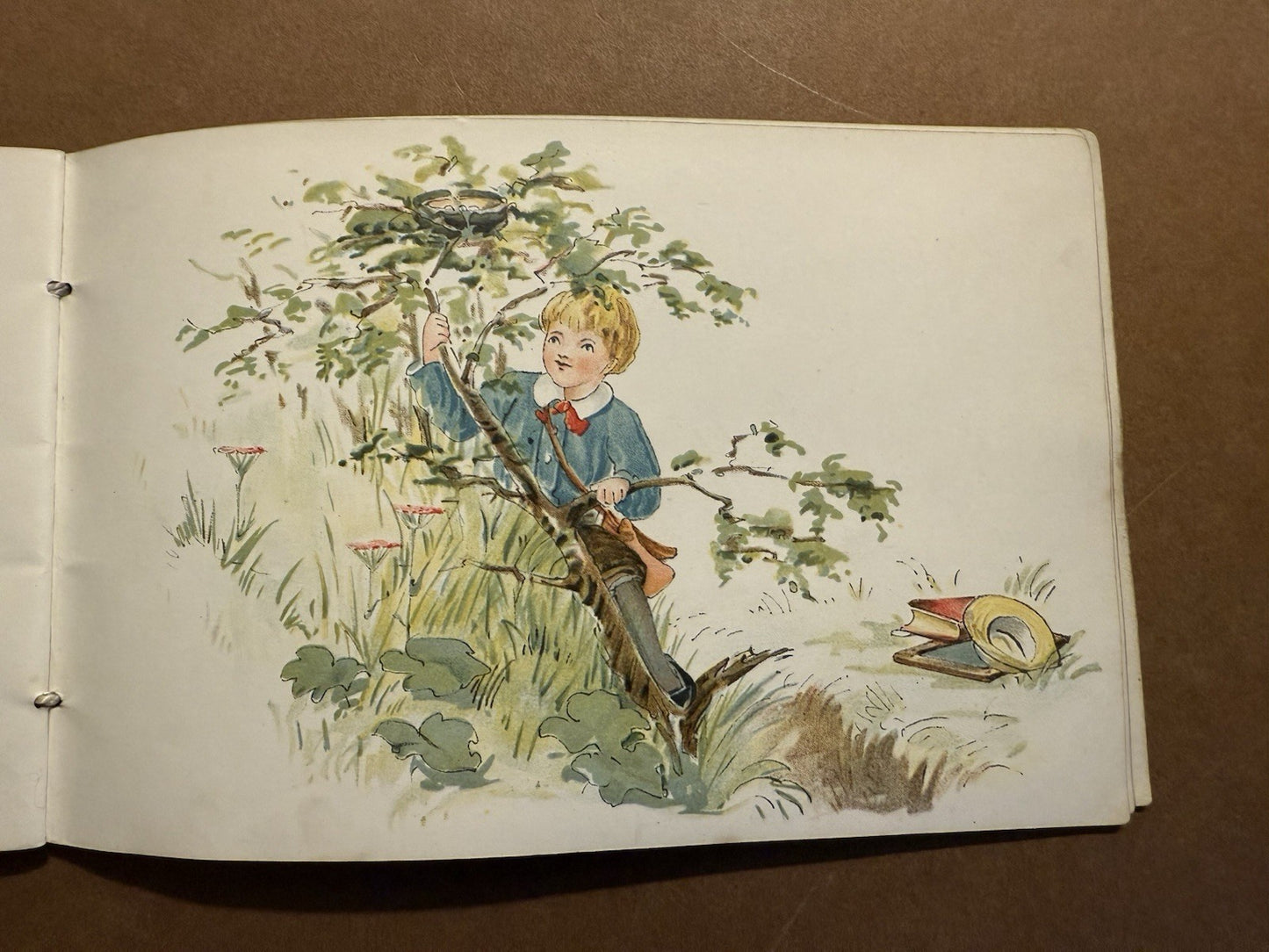Kathleen Ainslie : Why was he late? : Castell Brothers Ltd c1905