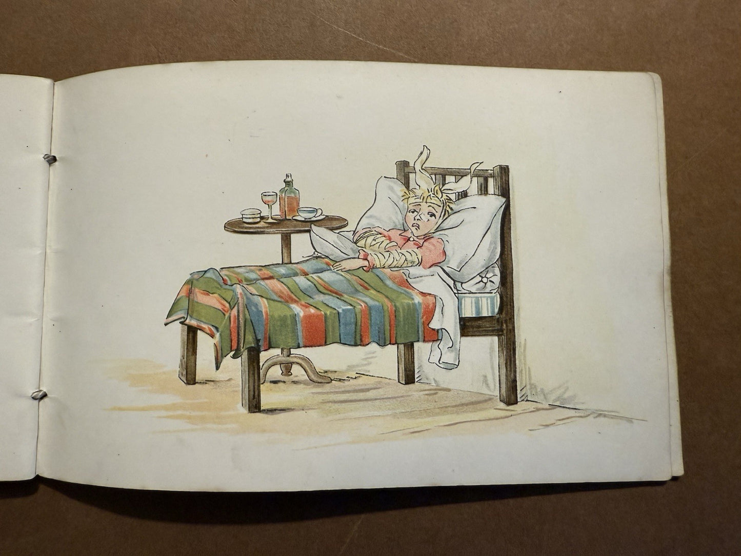Kathleen Ainslie : Why was he late? : Castell Brothers Ltd c1905