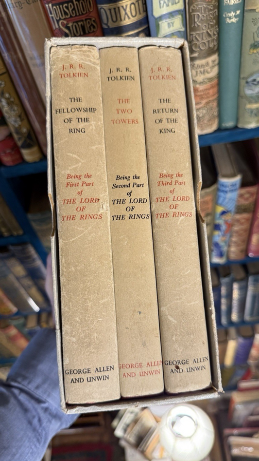 JRR Tolkien : Lord Rings of the Rings : 1st Ed 12/10/10 : In Slipcase 1962-63