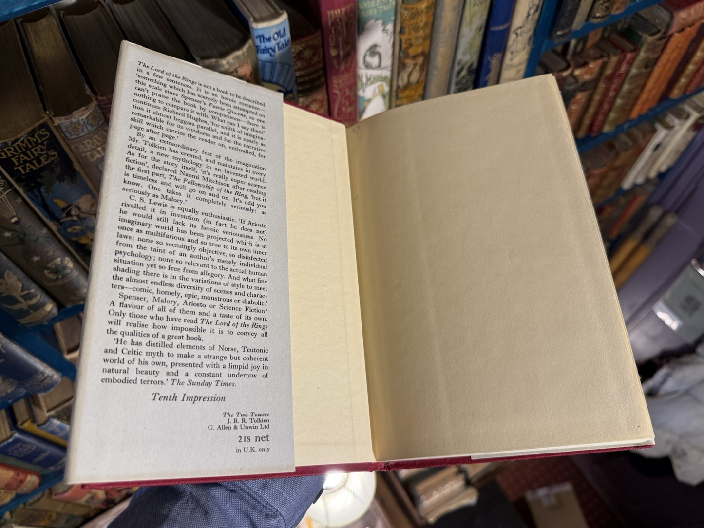 JRR Tolkien : Lord Rings of the Rings : 1st Ed 12/10/10 : In Slipcase 1962-63