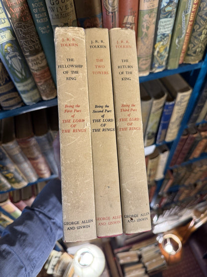 JRR Tolkien : Lord Rings of the Rings : 1st Ed 12/10/10 : In Slipcase 1962-63