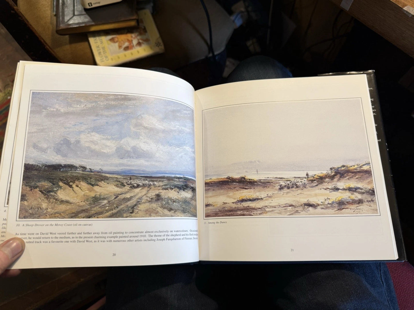 DAVID WEST OF LOSSIEMOUTH : Duncan Wood (SIGNED COPY) : Scottish Art 2000