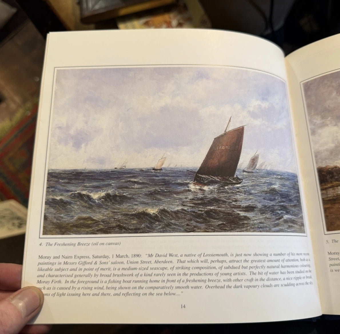 DAVID WEST OF LOSSIEMOUTH : Duncan Wood (SIGNED COPY) : Scottish Art 2000