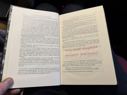 J R R Tolkien : The Lord Of The Rings : First Deluxe Edition 1969 : India Paper