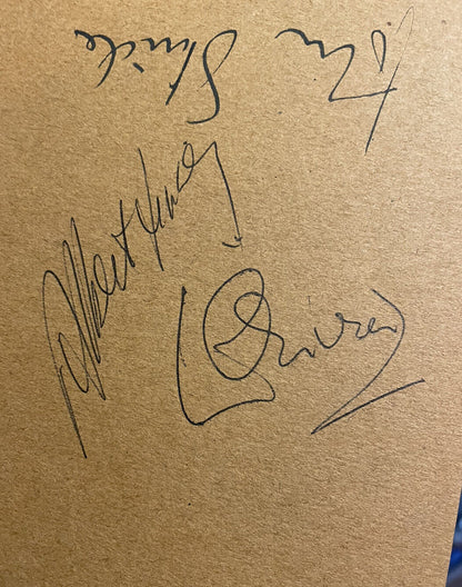 Theatre Programme SIGNED Laurence Olivier, John Stride & Albert Finney