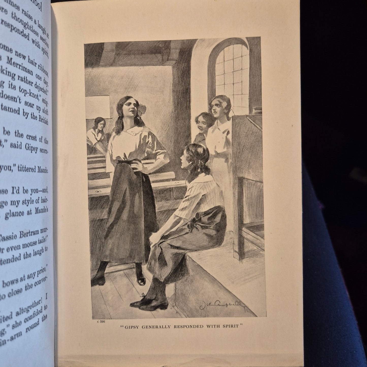 C.1950 : The Leader Of The Lower School , Angela Brazil : HB in VGC