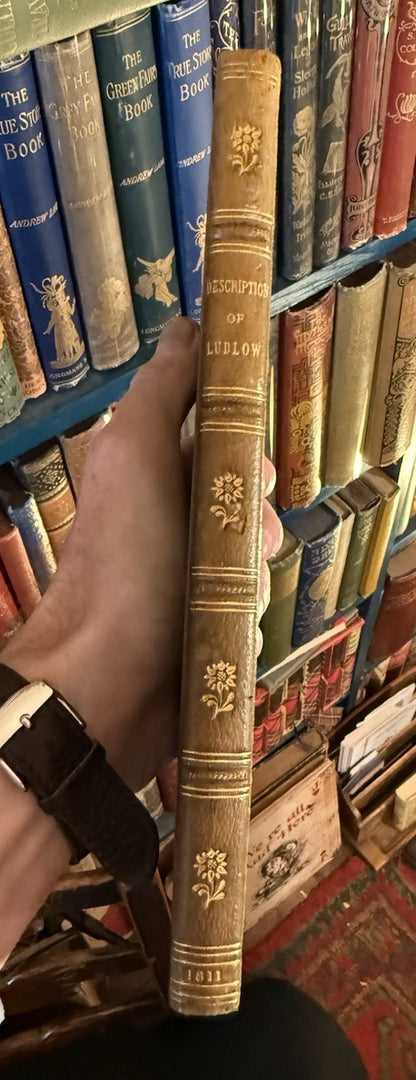 1811 Description of the Town of Ludlow (Shropshire) Account of Castle & Environs