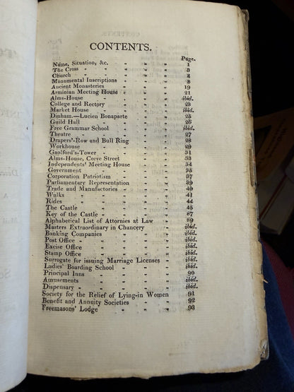 1811 Description of the Town of Ludlow (Shropshire) Account of Castle & Environs