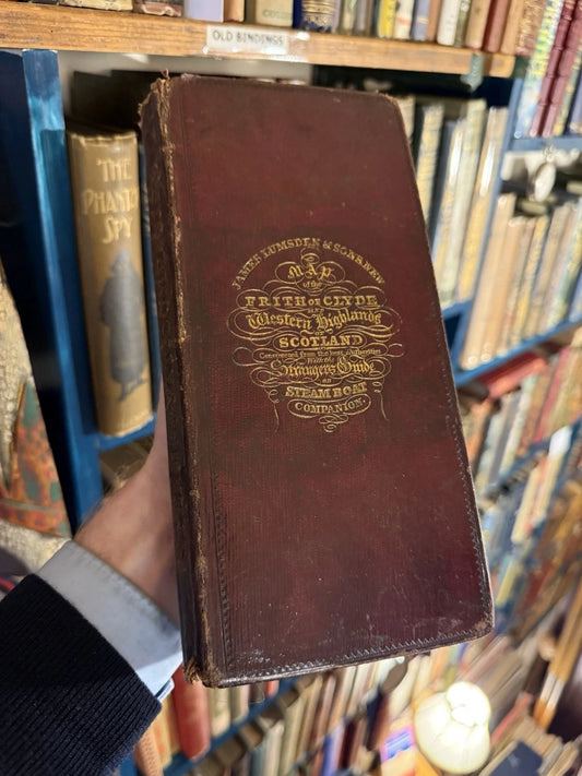 1831 Lumsden & Son's Steam Boat Companion : Western Highlands of Scotland