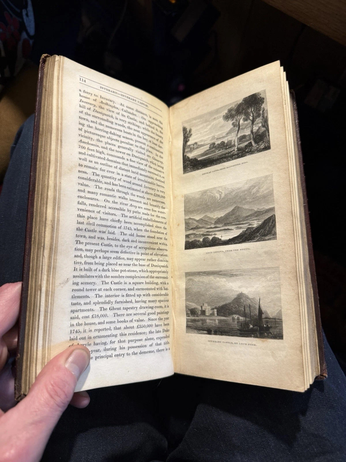 1831 Lumsden & Son's Steam Boat Companion : Western Highlands of Scotland