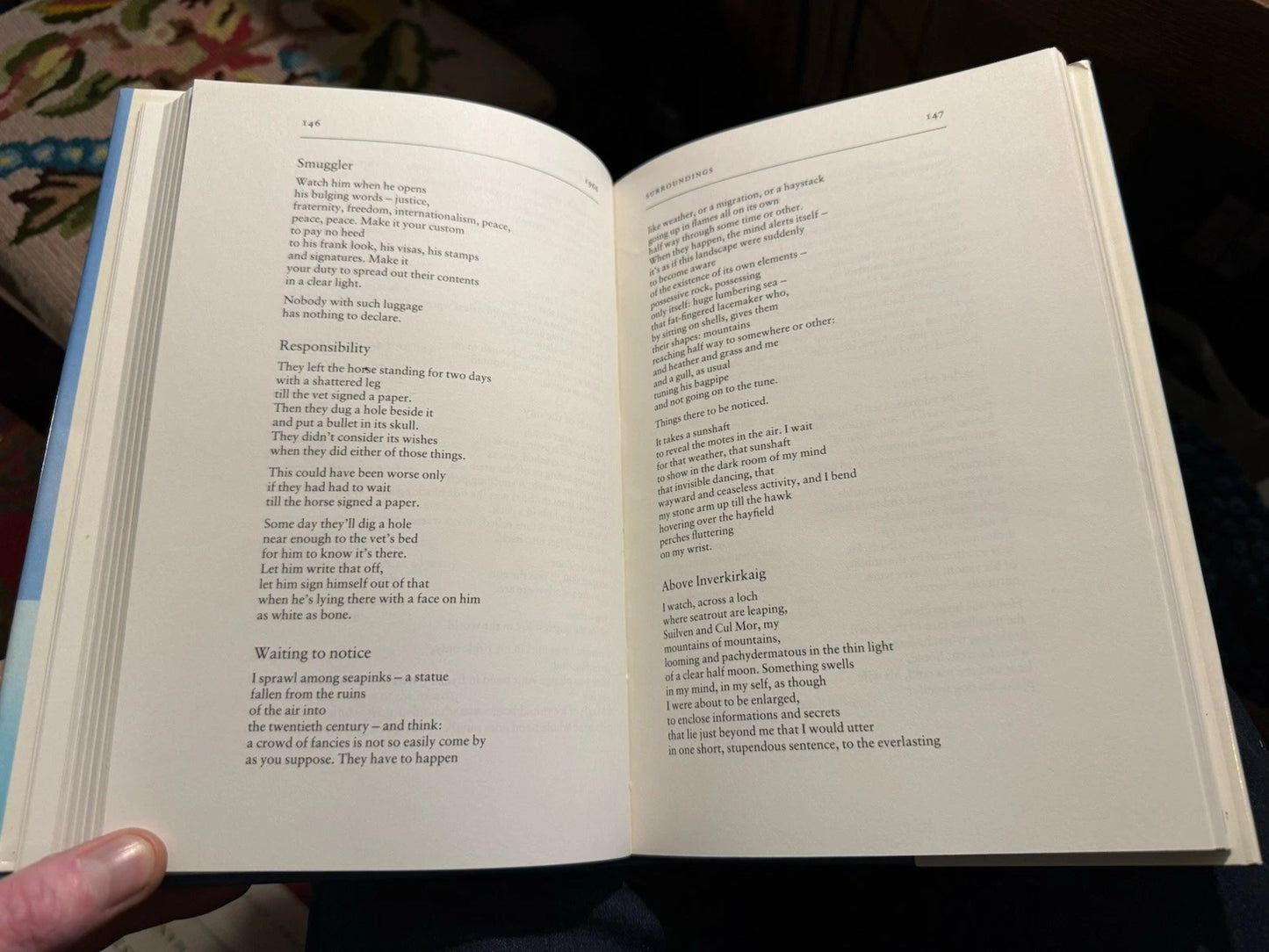 Norman MacCaig : Collected Poems (With Signed Letter to Eluned Brown) 1985