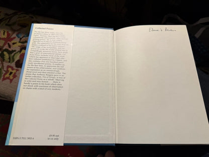 Norman MacCaig : Collected Poems (With Signed Letter to Eluned Brown) 1985