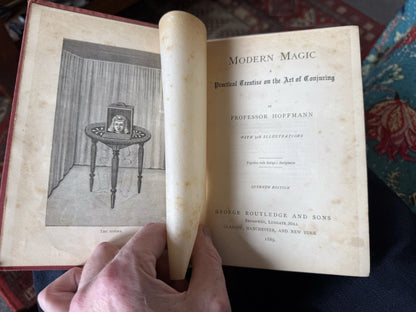 1889 Hoffmann's Modern Magic : Art of Conjuring : 318 Illustrations