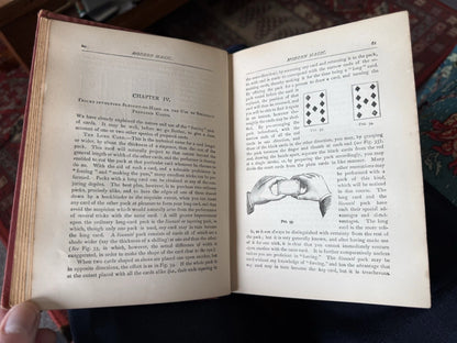 1889 Hoffmann's Modern Magic : Art of Conjuring : 318 Illustrations