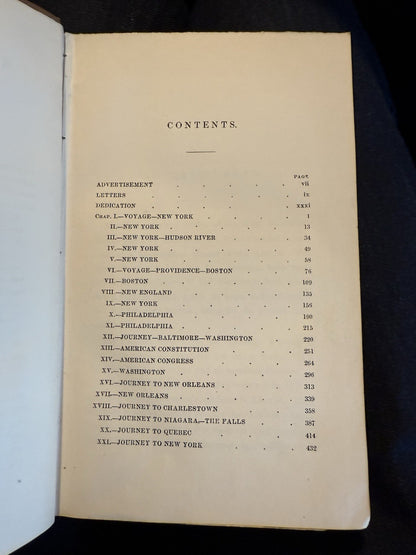 1843 Men and Manners in America : Thomas Hamilton : Travels in the US
