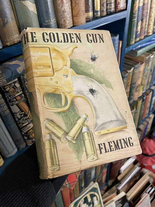 Ian Fleming : The Man With The Golden Gun : 1st/1st Edition 1965 : HB in DJ