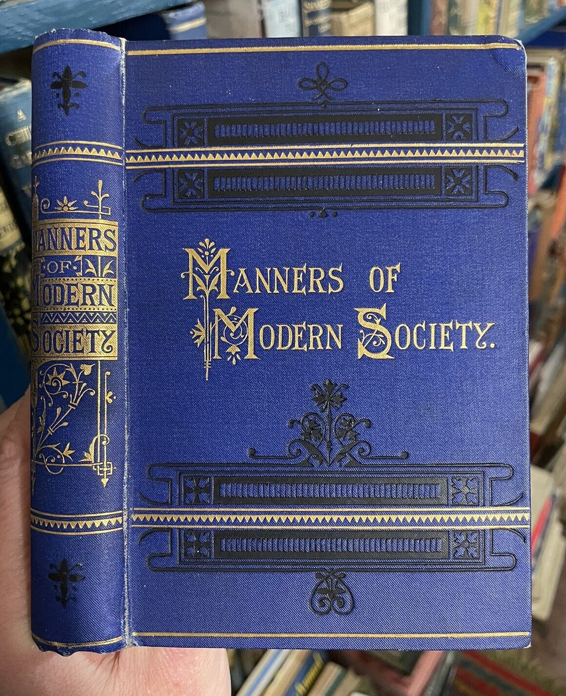 c.1875 Manners of Modern Society : Being a Book of Etiquette : Social Education